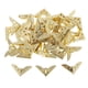 thumbnail image 4 of 50 protectores de esquinas de metal para menú de álbumes de recortes de fotos, 4 of 9