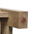 thumbnail image 4 of Table Basse Carrée avec Rangement, Table Centrale de Ferme pour Salon, Chêne, 4 of 6
