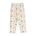thumbnail image 4 of Haiem Tropical Fruit Women's Pajama Pants Ultra Lightweight Pjs Bottoms Sleepwear Bottom Pants With Pocket Drawstring-Small, 4 of 9