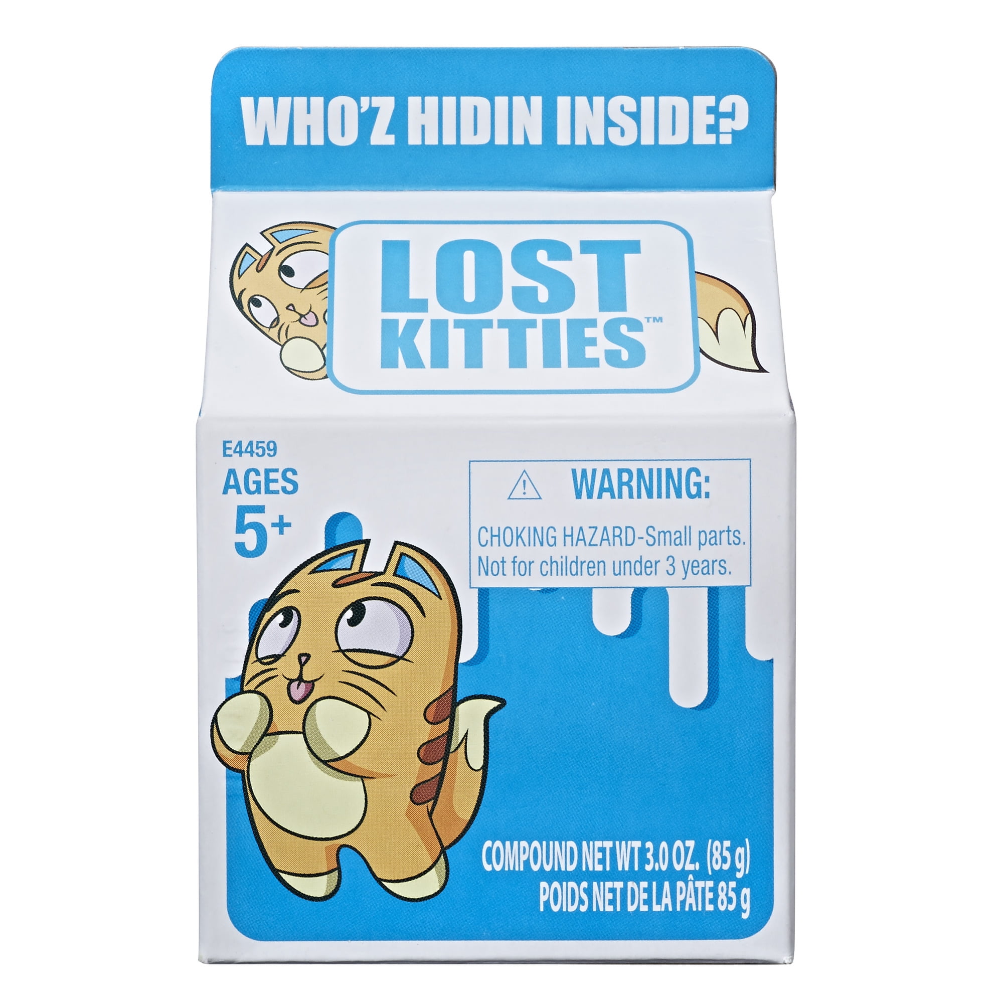 Kitty Figure NEW! Details about   Hasbro Itty Bitty Lost Kitties Lot Of 3  Who'z Hidin Inside
