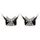 thumbnail image 1 of Methold Hamaca para ratas, camas de animales, saco de dormir , cama colgante, jaulas de animales, casa para ratas, suministros para mascotas de manchas grises 34*34 2Conjunto, 1 of 6