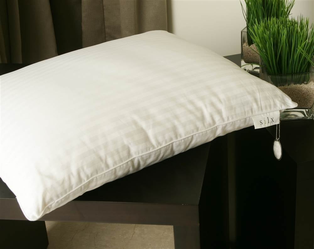 King SILX-PIL-KNG-2 SILX Silk Filled Double Fill Pillow