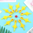 thumbnail image 4 of A Flying Rubber Chicken Toy 6 Pack Sling Shot Prank Novelty Lightweight Sticky For Wall Ceiling Gag Gift, 4 of 5