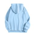 thumbnail image 3 of WILLBEST Sudaderas para Hombre, Sudadera con Capucha y Hombros Descubiertos con Estampado De Cara para Hombre, Sudadera Informal Holgada, Cómoda y A La Moda XGrande, 3 of 3