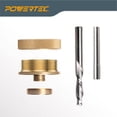 thumbnail image 3 of Kit de incrustaciones POWERTEC de latón macizo para enrutador Porter-Cable, 3 of 6