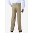 thumbnail image 2 of KingSize Men's Big & Tall Relaxed Fit Wrinkle-Free Expandable Waist Plain Front Pants, 2 of 5