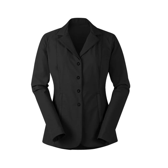 KERRITS Women's Stretch Competitor 4 Snap Show Coat, Color: Black, Size: XS