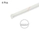 thumbnail image 2 of Vidrio Fibra Manguito Aislamiento Tubería, Protección Manguito Tubería 12mm/0,47 Pulgadas IDx0,9m/3 Pies para Cable Alambre Envoltura, Paquete de 4 Unique Bargains aislamiento de tuberías, 2 of 7