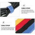 thumbnail image 2 of 80pcs Cable Organizer Cord Fastening Ties Adjustable Cable Management Straps, 2 of 9