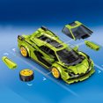 thumbnail image 5 of Bloques de construcción de coches deportivos de velocidad SEMBO, modelos de vehículos de carreras MOC, juego de construcción de coches, juguetes para niños, regalo de vacaciones, 5 of 5
