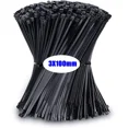 thumbnail image 1 of 10-1000 Uds. Collar de sujeción de plástico, abrazadera para bridas de Cable, abrazaderas de plástico para invernadero, cinturones de collar de plástico autoajustables, 1 of 5