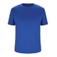 thumbnail image 4 of Camisas Elvqul Hombre Manga Corta Azul Casual Gym de Color Sólido Cuello Redondo, 4 of 8