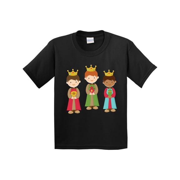 Inktastic Christmas Three Wisemen Youth T-Shirt