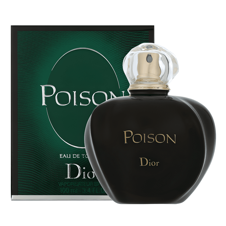 Dior Poison Eau De Toilette, Perfume for Women, 3.4 Oz