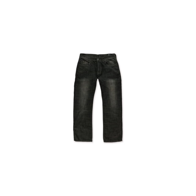 Buffalo David Bitton Delvis Driven Straight Leg Jeans para hombre, negro, 38 W x 34 L Buffalo David Bitton Pierna recta