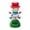 B, variant on Christmas Solar Powered Dancing Figurine, Swinging Head Car Dashboard Decor, Holiday Gift for Desk Window