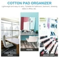 thumbnail image 2 of OULII 2Pcs Fingernail Polish Remover Pads Cotton Pad Organizer Plastic Women Use, 2 of 8