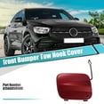 thumbnail image 2 of Unique Bargains Front Bumper Tow Hook Cover for Mercedes-Benz GLA 250 4Matic 2018-2020 No.A1568859500 Red, 2 of 6