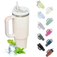 thumbnail image 2 of HOT 1pc 40oz Stainless Steel Handle Insulated Cup Suitable for Hot and Cold Coffee Beverages Multi-color Ice Cream Cup 2025, 2 of 5