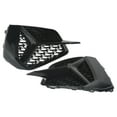 thumbnail image 1 of Fog Lamp Cover, Fog Light Mesh Grille Glossy Black  For Car Accessories, 1 of 8