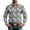 Blue(Xmas Snowman), variant on CCRFTGI Christmas Long Sleeve Shirts for Men Button Up Casual Work Mens Dress Shirts Xmas Print Classic Stretch Colla Shirts with Pocket Green S