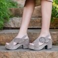 thumbnail image 6 of Antelope Women's Tallis Suede Heel Sandals, 6 of 6