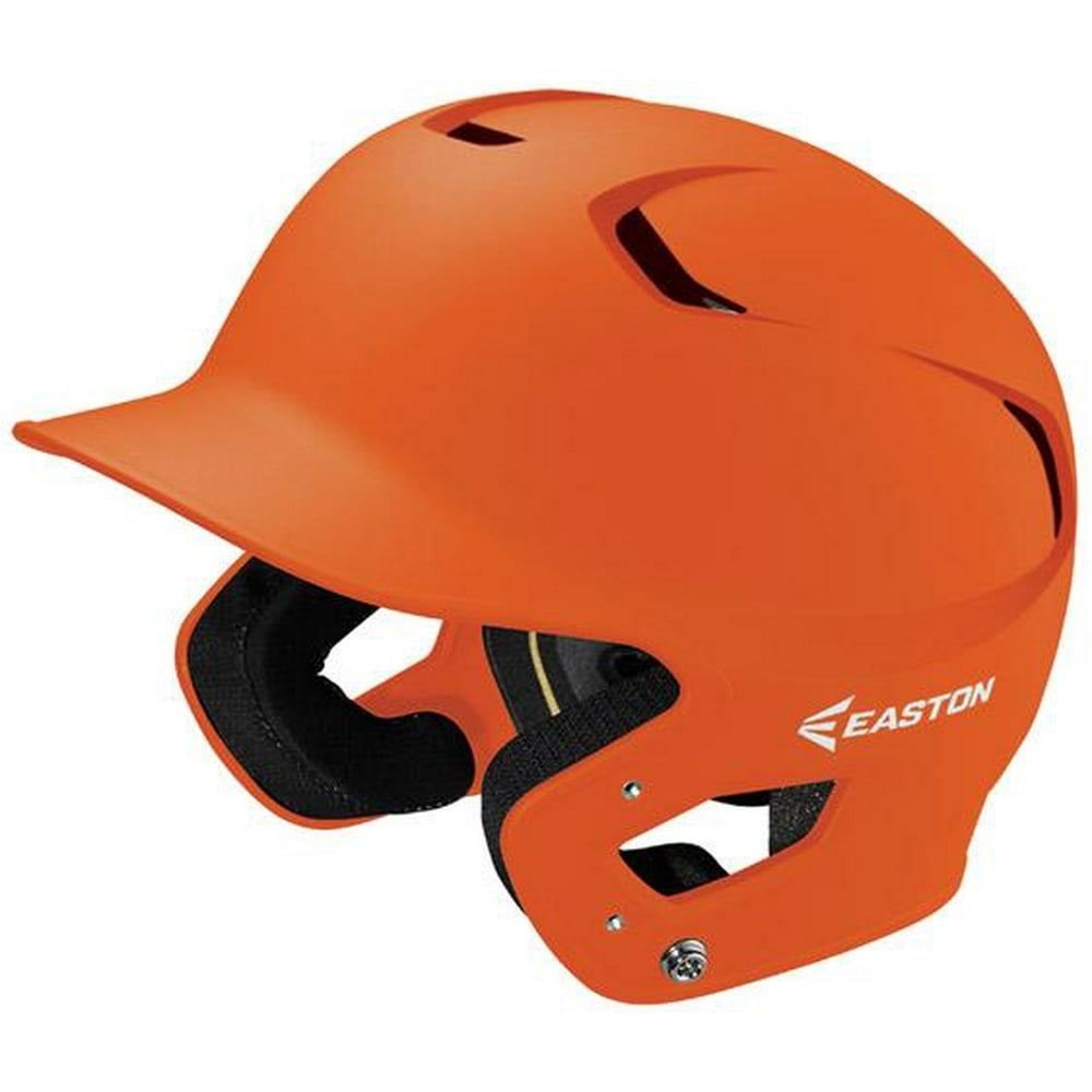Easton Z5 Grip Solid Batting Helmet Texas Orange