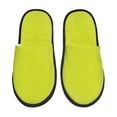 thumbnail image 1 of Fotbe Yellow Pantuflas Peludas para Mujer con Estampado, Zapatillas de Peluche, Zapatos de Invierno para Casa, Uso Interior y Exterior-Large, 1 of 8