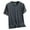 Gray, variant on adviicd Mens Golf Shirt Men's Casual Crew neck Slim Fit Basic Tops Lightweight Pullover T Shirt Grey,L