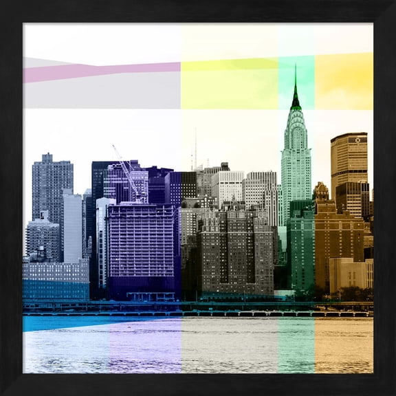 Heart of a City II by Big City Photos, Framed Wall Art, 13.25W x 13.25H