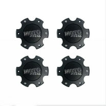 4pcs for Moto Metal 845L145 Matte Black Wheel Center Cap Hub Caps