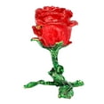 thumbnail image 1 of Jewelry Storage Box, Rose Shaped Rhinestone Exquisite Craftsmanship Jewelry Trinket Case Bling Ornament  for Dressing Table, 1 of 7