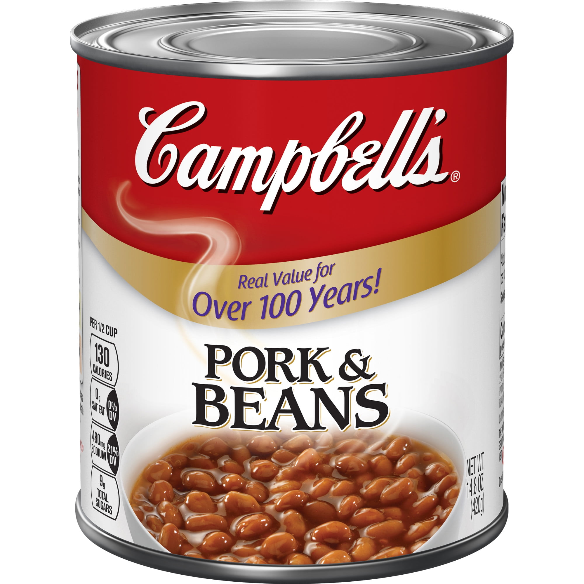 Large Cans Of Pork And Beans