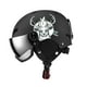 thumbnail image 1 of Casco de nieve con visera deportiva con gran ángulo antivaho, gafas de nieve cálidas y respetuosas con la piel, protección para la cabeza para esquiar NEGRO, 1 of 8