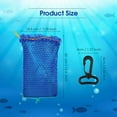 thumbnail image 4 of 6Pcs Crab Trap Bait Bag with Locker Portable Fish Trap Outdoor Crab Snare Mesh Bait Tr y13526, 4 of 6