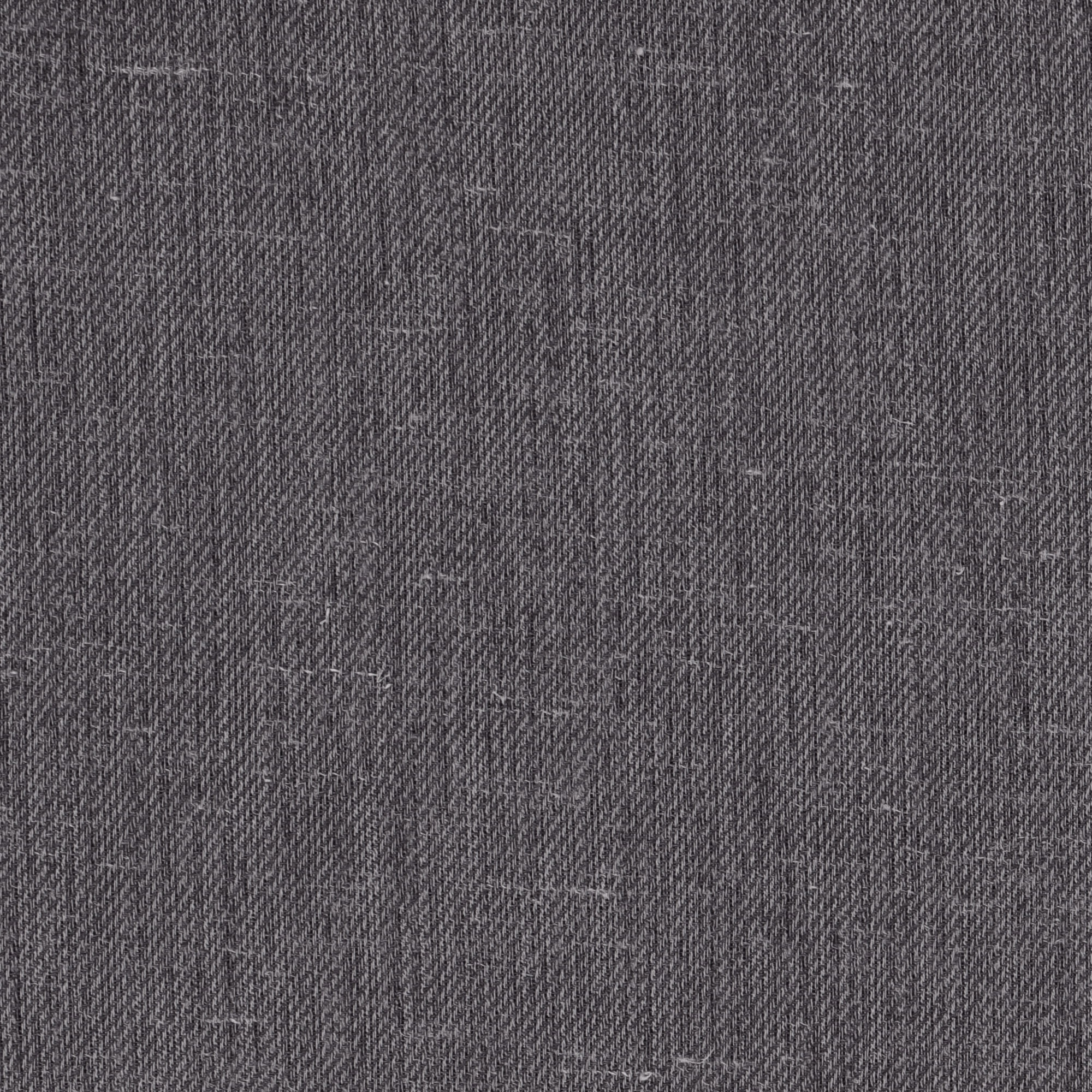 Eclipse Hadley 100% Blackout Curtain Panel, Linen Blend Grommet Window Curtain, 1 Panel, 50 In Wide x 54 In Long, Charcoal