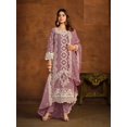 thumbnail image 2 of Tenue de Mariage sur Mesure pour Femme, Robe Indienne Faite à la Main, Kurti Droite, Pantalon avec Dupatta, 2 of 5