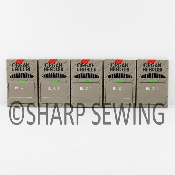 Teamwork 50 ORGAN NEEDLES for PFAFF SERGER 604, 794, 795, 796 SIZE#12  BLX1