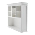 thumbnail image 3 of Classic White Buffet Hutch Unit with 2 Adjustable Shelves, 3 of 10