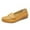 Yellow, variant on Pisexur Penny Loafers for Women Lightweight Walking Shoes Classic Leather Women Loafer Shoes Business Casual Dress Shoes for Work 6-9.5,Orange