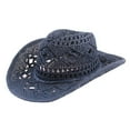 thumbnail image 7 of Travelwant Outdoor Couple Hat Travel Sunscreen hat Western Cowboy Straw Hat Hand Woven Straw Hat, 7 of 7