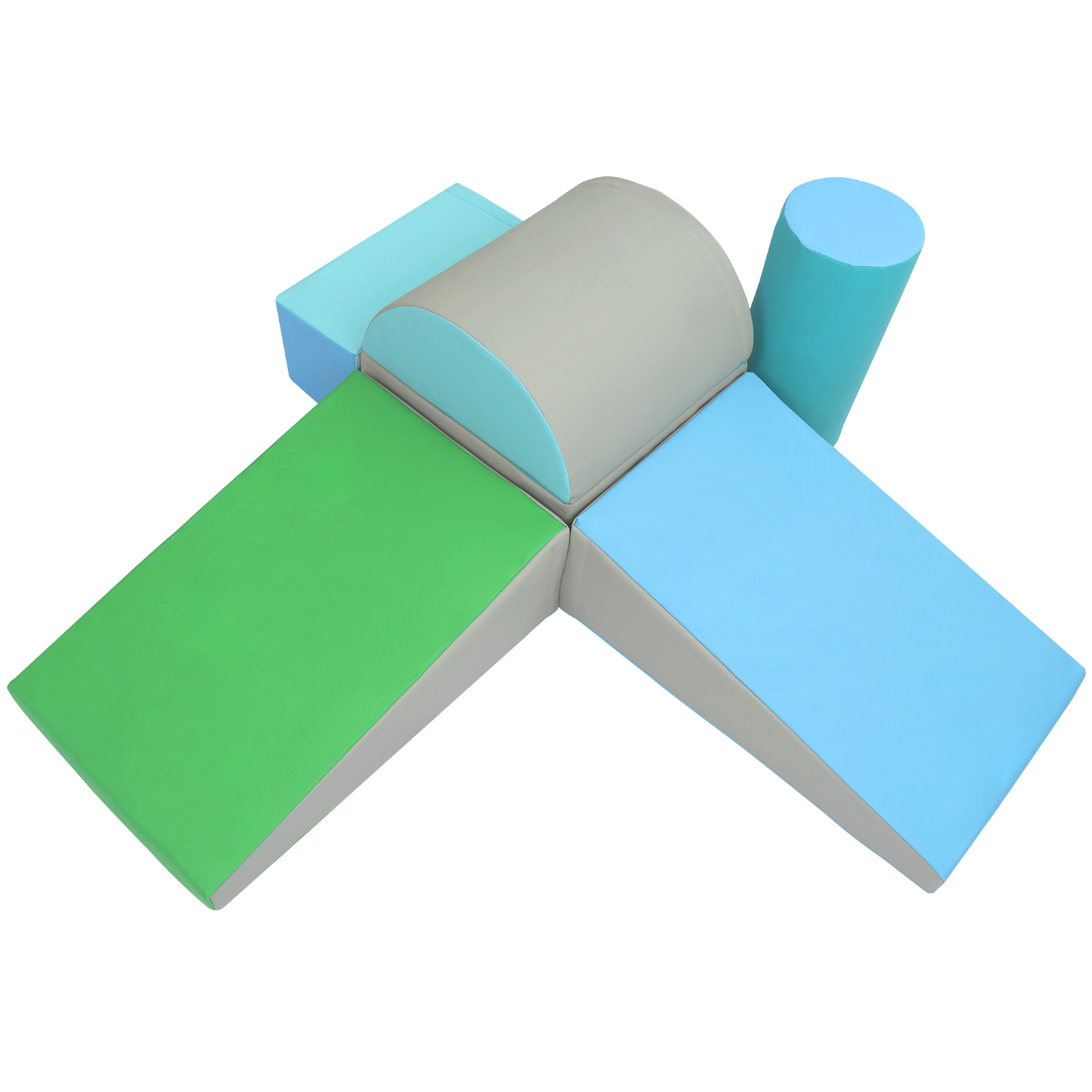 KORIMEFA 6PCS Kids Climbing Toys for Toddlers 13 and Climb Foam Play Set Babies Foam Blocks