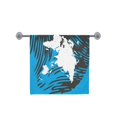 thumbnail image 2 of MKHERT Huella Mundo World Map Art Design Bath Towel 30x56 Inches Bathroom Towel Beach Sunbath, 2 of 2