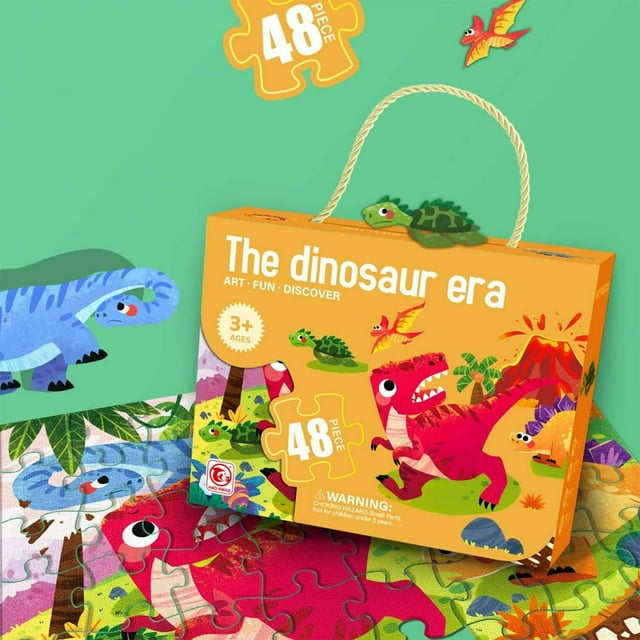 Kids Cardboard Puzzle Jigsaw Toys Creative Intelligence Jigsaw Toy for Children Early Educational Toys