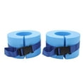 thumbnail image 1 of 2 manguitos de espuma EVA para natación, flotadores para aeróbicos acuáticos, cinturones para tobillos y brazos con hebilla de liberación rápida para entrenamiento de fitness en natación., 1 of 14