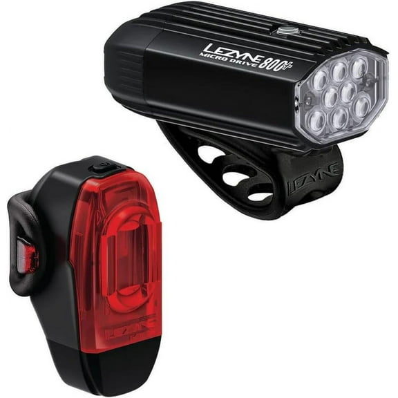 Lezyne Micro Drive 800  / Ktv Drive  Pair Light Set