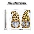thumbnail image 3 of Kdxio Leopard Gnomes Pocket Mirror, 1X/2X Travel Makeup Mirror 2-Sided Folding Small Mirror Portable Double-Sided Magnifying Cosmetic Mirror for Gift-Square, 3 of 9
