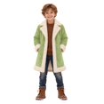 thumbnail image 3 of Toddler Kids Boys Lined Overcoat Long Sleeve Open Front Warm Cozy Windproof Elegant Outerwear 4-5 Years, 3 of 6