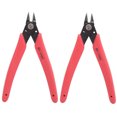 thumbnail image 1 of XYCCA 2Pcs Diagonal Pliers Wire Cable Side Cutting Snip Cutter Carbon Steel Stripping Tool-082603, 1 of 5