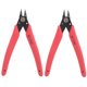 thumbnail image 1 of 2 uds alicates diagonales Cable corte lateral cortador herramienta de pelado de acero al carbono, 1 of 5